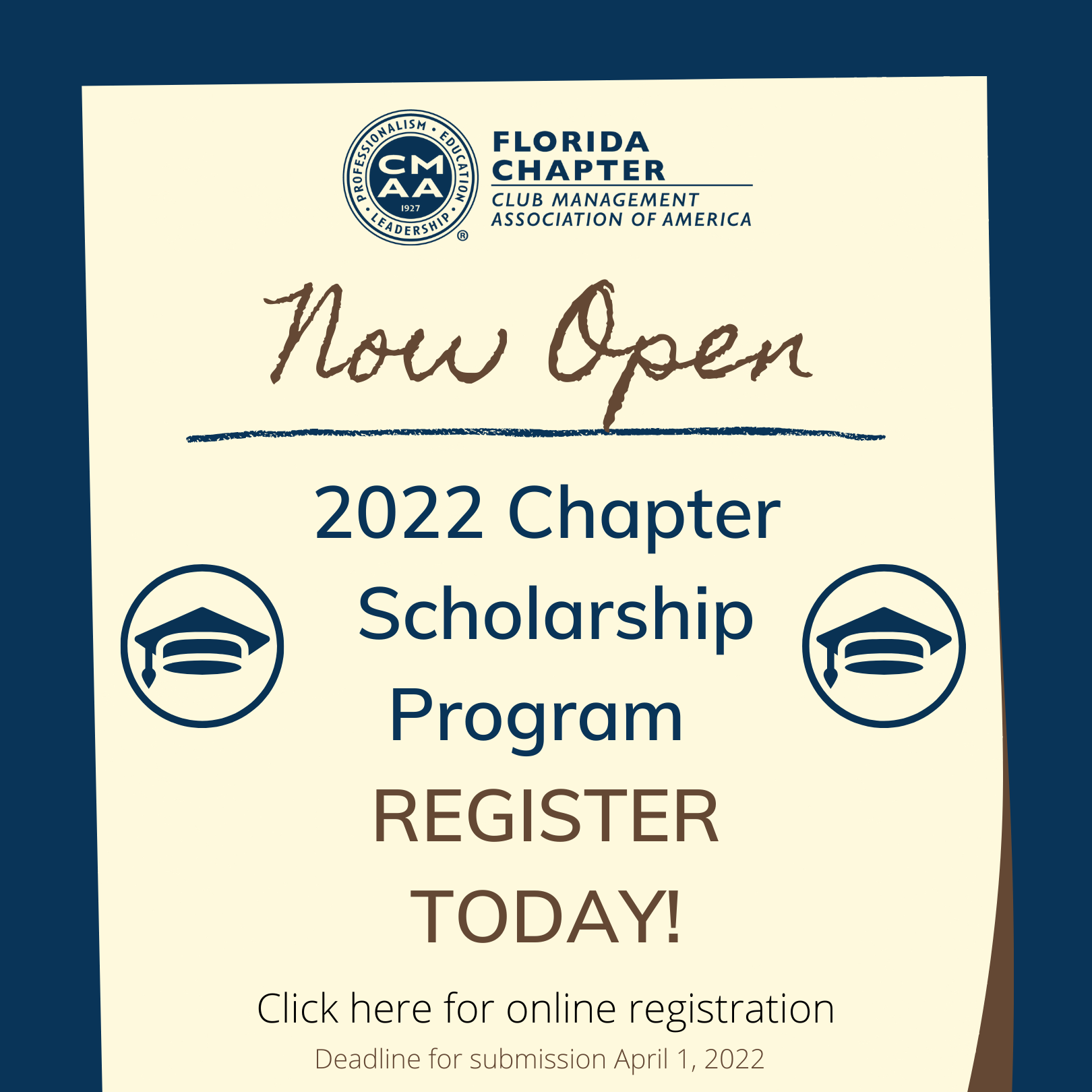 Florida Chapter CMAA FLCMAA Scholarship Program